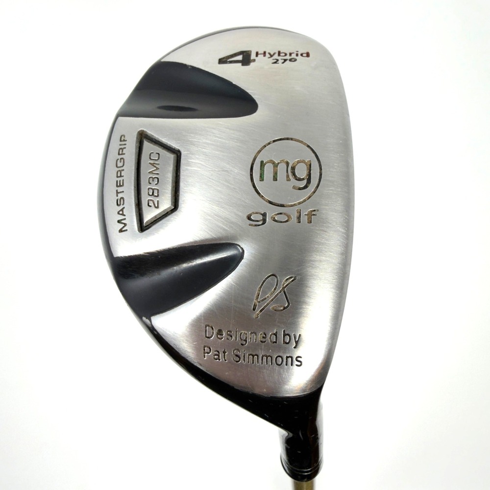 MG Golf MasterGrip 4 Hybrid 27° Maraging Face MC-60 Graphite‎ R Flex